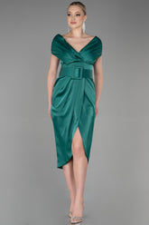Silk Ruched Dress